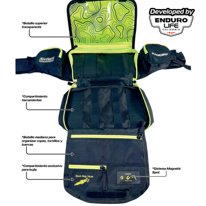 Six Days Waist Pack Kangru (Canguro Herramientero L)